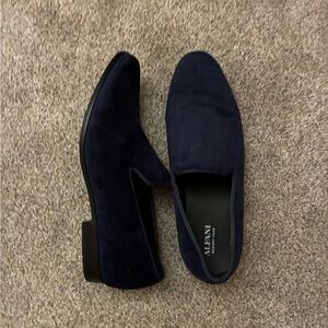 Alfani Men's Dark Blue Loafers